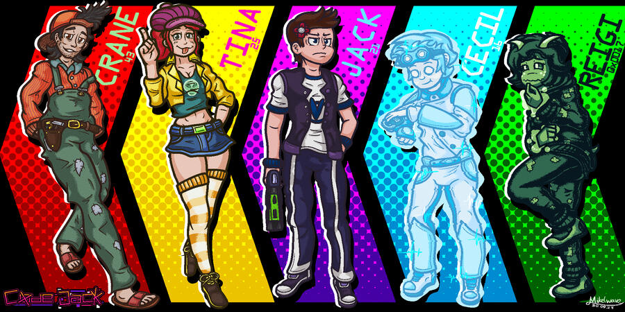 Code Jack - Protagonists